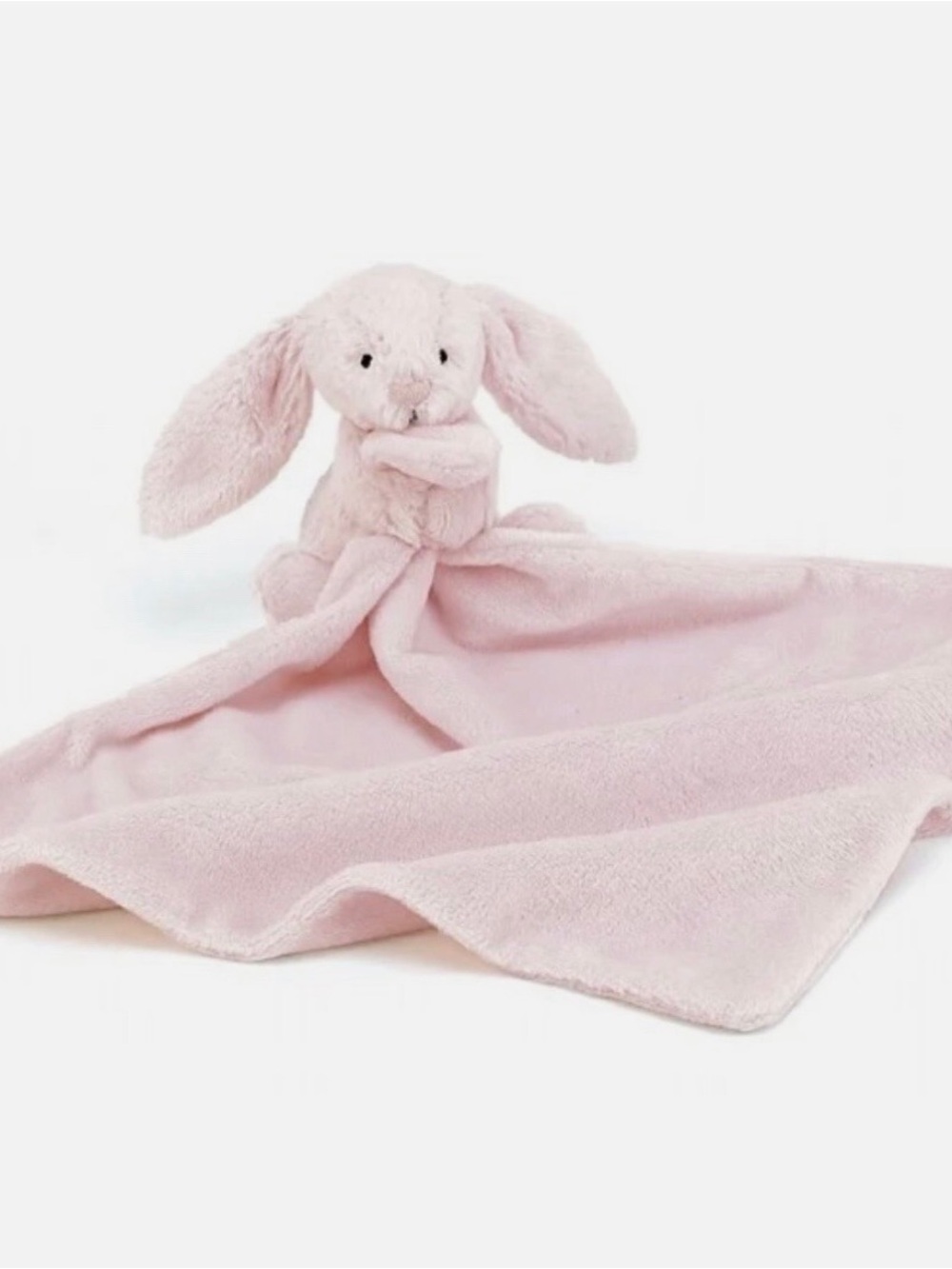 Jellycat Pale Pink Bunny Lovey Blanket